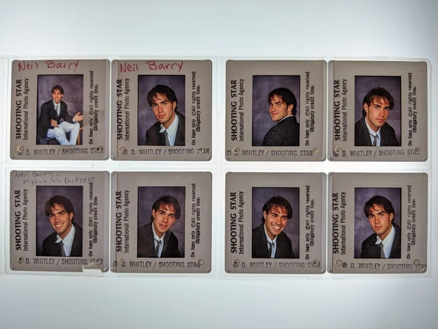Dw4-468 Neil Barry Lot (8) 35Mm Orig Slide Via Dianna Whitley