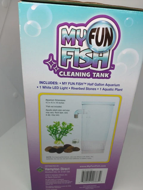 My Fun Fish Cleaning Tank Excellent condition non-smoking home 2
