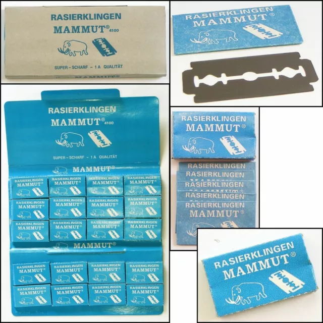 Rasierklingen Super Stainless 2 Packung a5 stück einzeln verpackt Beauty Rasur