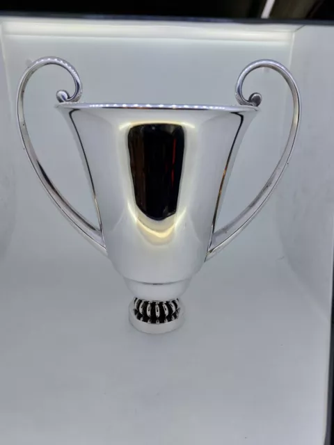 Antique Solid Silver Trophy Cup. Cartier