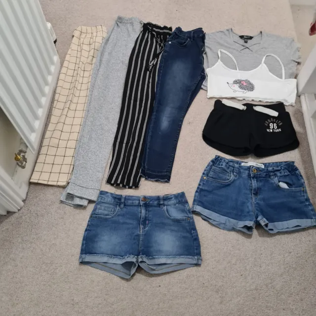 girls clothes bundle jeans 11-12 years excellent