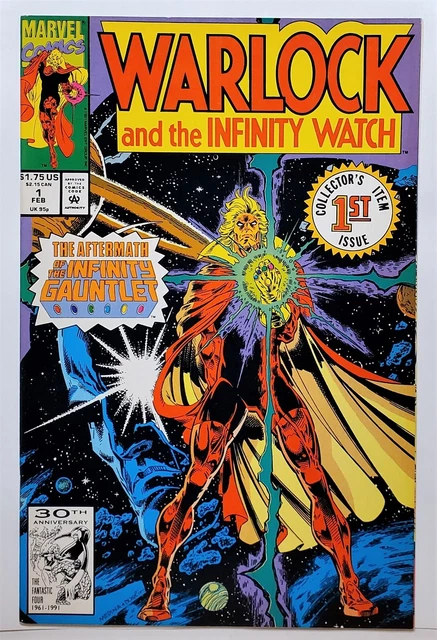 Warlock and the Infinity Watch #1 (Feb 1992, Marvel) VF+