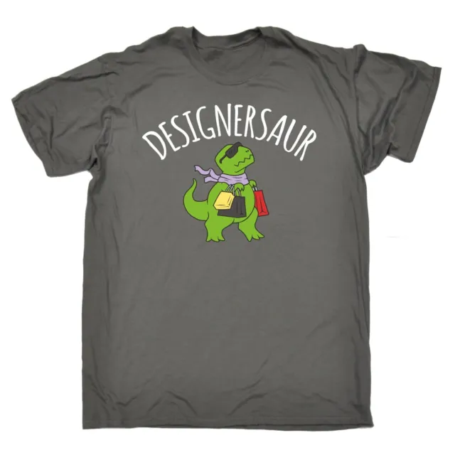 Designersaur Shirt Dinosaur Trex Clothes Fashion Dino Cute birthday fashion gift