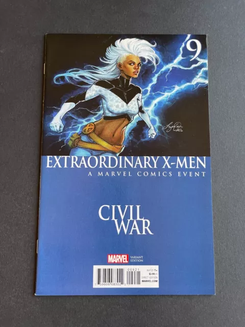 Extraordinary X-Men #9 - Variant Cover by Siya Oum (Marvel, 2016) NM