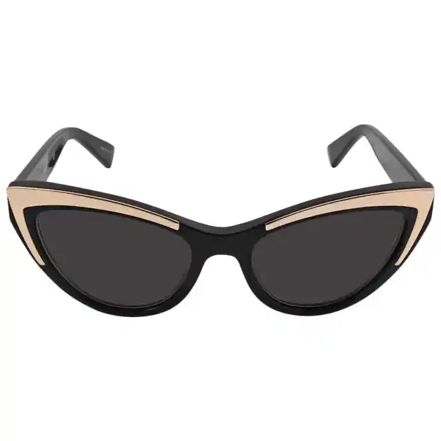 Moschino Grey Cat Eye Ladies Sunglasses MOS094/S 0807/IR 53 MOS094/S 0807/IR 53