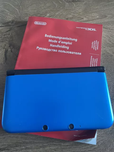 Nintendo 3DS XL Konsole Blau Schwarz