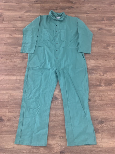 Itex FR Cotton Coveralls Fire Flame Burn Resistant Mens 56 Farm Work Banox FR3