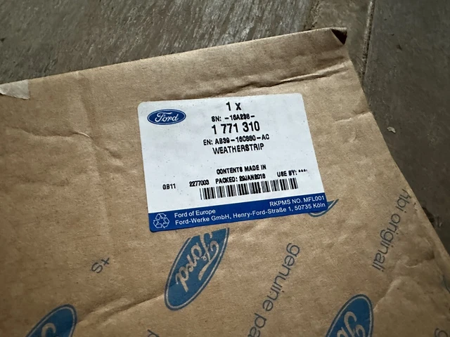 ORIGINALE FORD RANGER MK3 Facelift Anteriore Griglia Stemma Nero EB3J - Foto 2