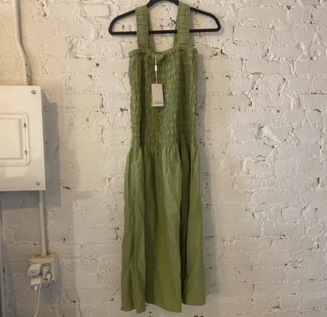 Rails Seville Dress Size S Avocado Green NWT