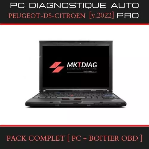 Valise diagnostic auto diagnostique FULL marques AVEC pc HP - DIAGPRO