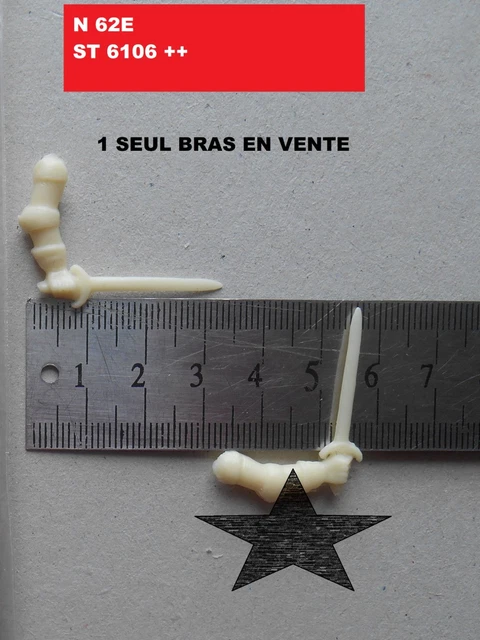Starlux - Moyen-âge - série 58 - réf 6009 - Boite Vide pour piéton Starlux - Moyen-âge - série 58 - réf 6009 - Boite Vide pour piéton