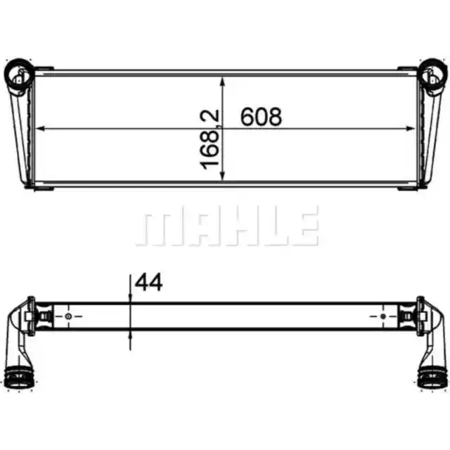 Kühler Motorkühlung MAHLE CR 1195 000P für Porsche 911