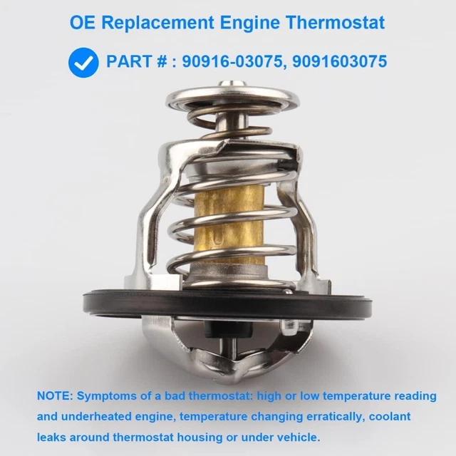TERMOSTATO ACCIAIO INOX 90916-03129 per termostati ricambio termostato ...
