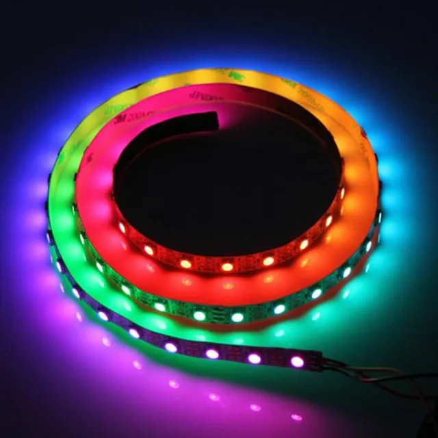 5M RGB LED Strip Lights With TV LCD Back Light 12V Colour Changing Self Adhesive