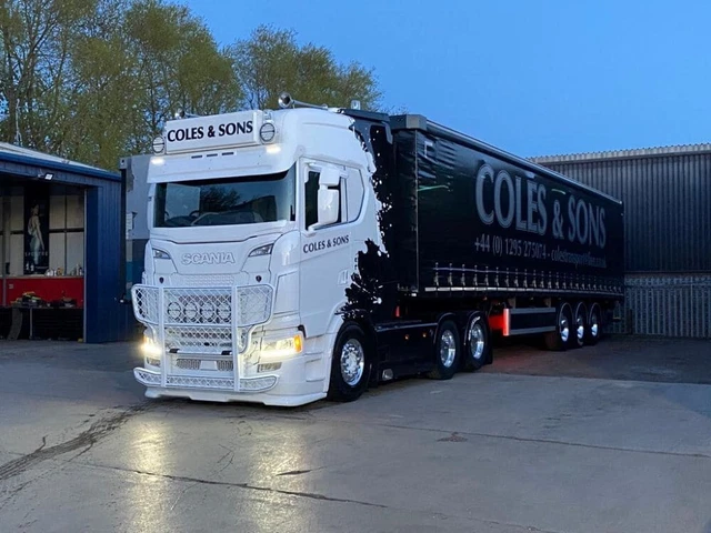 Camion TEKNO 1/50 Scania Next Gen Série R Tracteur 6x2 Jensen, Neuf, édition Limitée