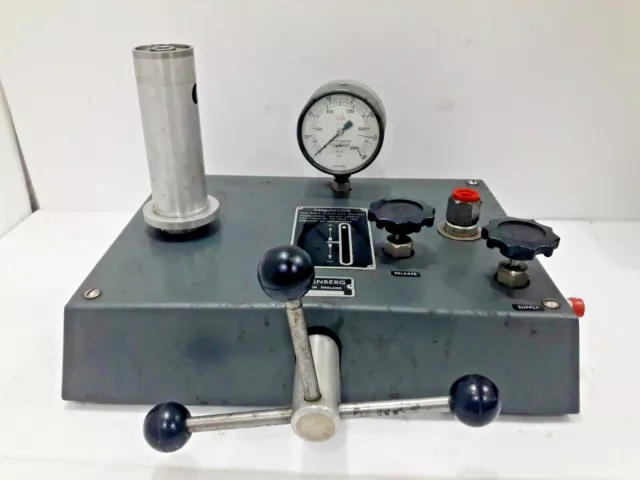 BUDENBERG Deadweight Tester Kalibrator