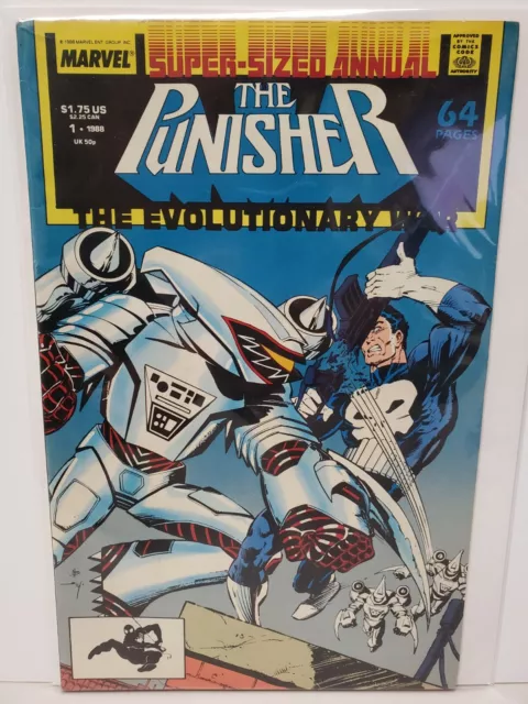THE PUNISHER #1 The Evolutionary War- Super Sized Annual 1988 Marvel Comics