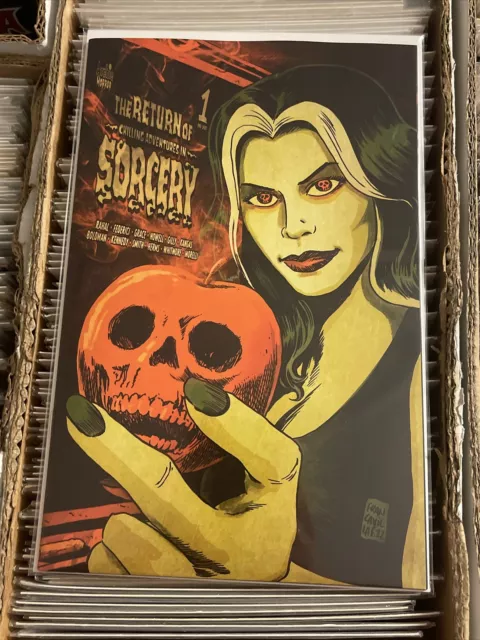 Return Of Chilling Adventures In Sorcery #1 Francavilla B Sabrina Teenage Witch