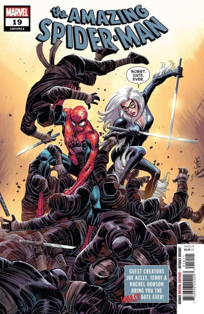 🕷 Amazing Spider-Man #19 Nm John Romita Jr Chasm Dark Web X-Men Goblin Queen