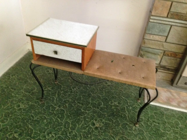 Old fashioned telephone table deals