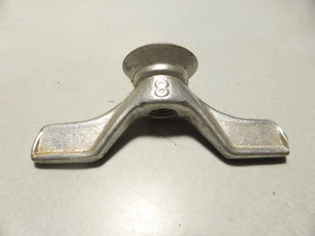 4 ancien écrous papillon sova bronze ou laiton 8/9.5 vélo vi