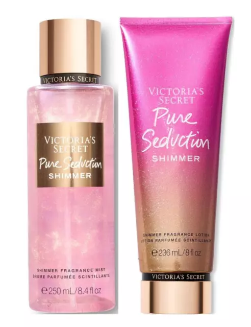 Victorias Secret Fragrance Pure Seduction Shimmer Body Mist & Lotion Perfume