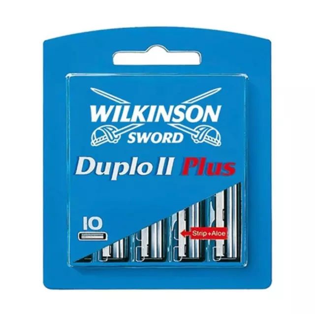 Wilkinson Sword Duplo II Plus Rasierklingen 10er - 100er Pack