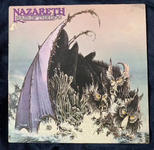 Nazareth - Hair Of The Dog Uk First Mooncrest Hard Rock Nice Audio!