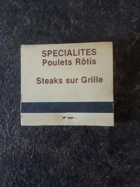 Le Doyen Restaurant Vieux Montreal Quebec Matchbook Cover 2