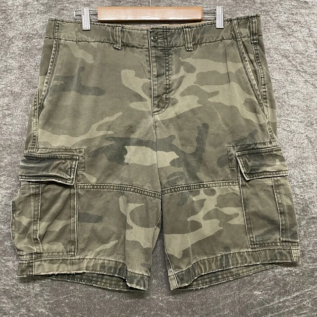 Abercrombie Fitch Camo Shorts ABERCROMBIE FITCH Cargo Shorts Mens