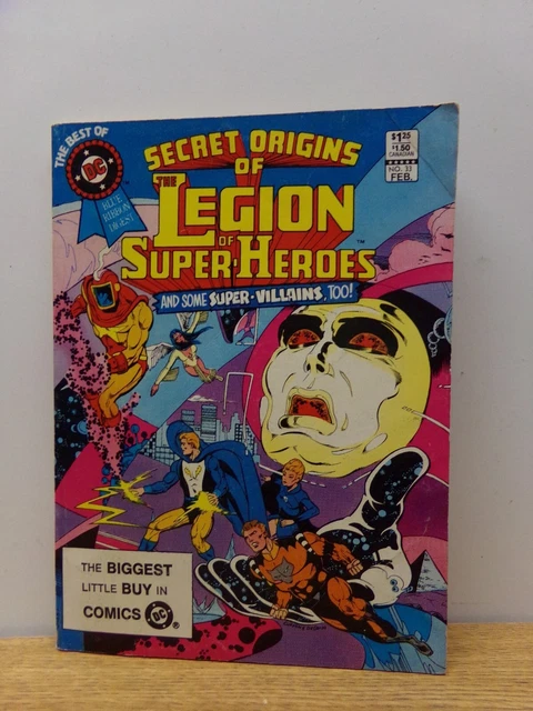 LEGION OF SUPER-HEROES & Super-Villains! Best of DC Blue Ribbon (Vol 5,#33-1983)