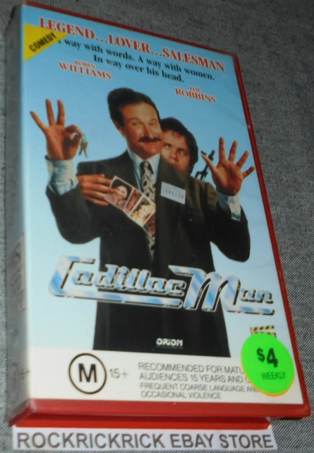 CADILLAC MAN (VHS, 1990) $7.52 - PicClick AU