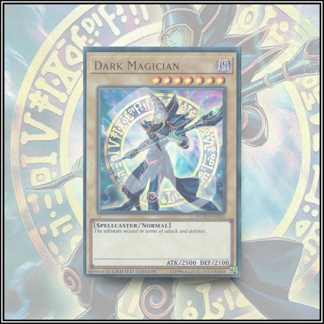 YuGiOh DARK MAGICIAN | YUGI'S DECK ▪️ ULTRA RARE ▪️ 1ST EDITION 💎