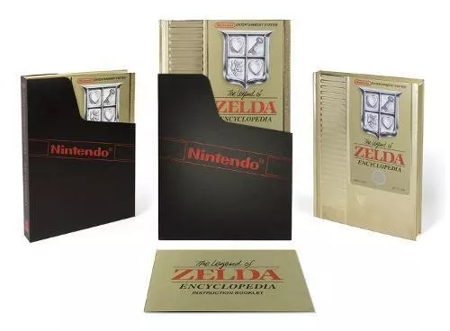 The Legend of Zelda Encyclopedia Deluxe Edition Hardcover Nintendo