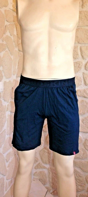 Short D'intérieur Noir Redskins - Taille L - Short Bermuda En Coton Mixte - Neuf Avec étiquettes