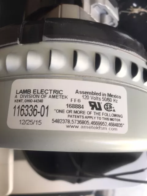 air vac 550 Motor And Fuse.  Central Vacuum Motor