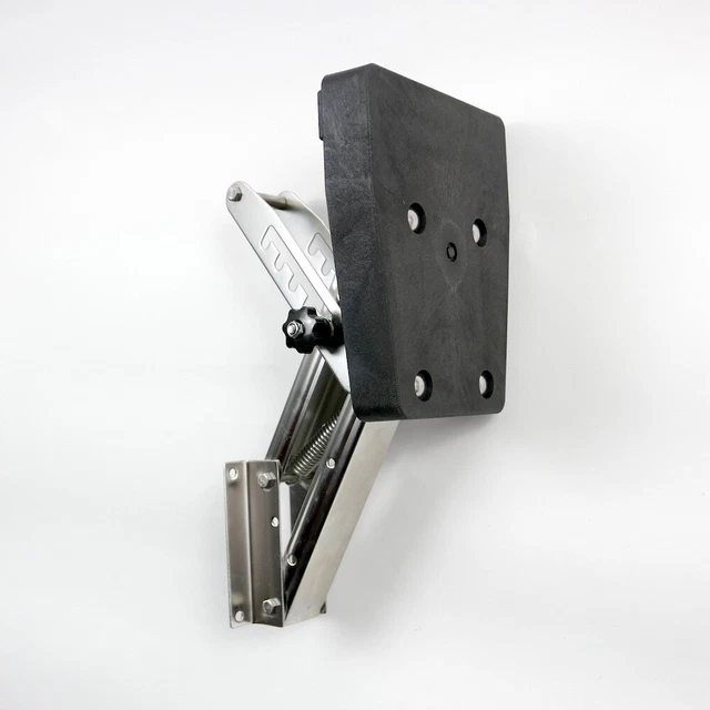 STAINLESS STEEL AUXILIARY Outboard Motor Bracket Boat Max 20hp/30kg By