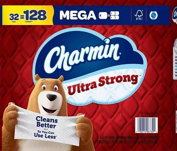 Charmin Ultra Strong Toilet Paper (231 sheets/roll, 32 rolls)