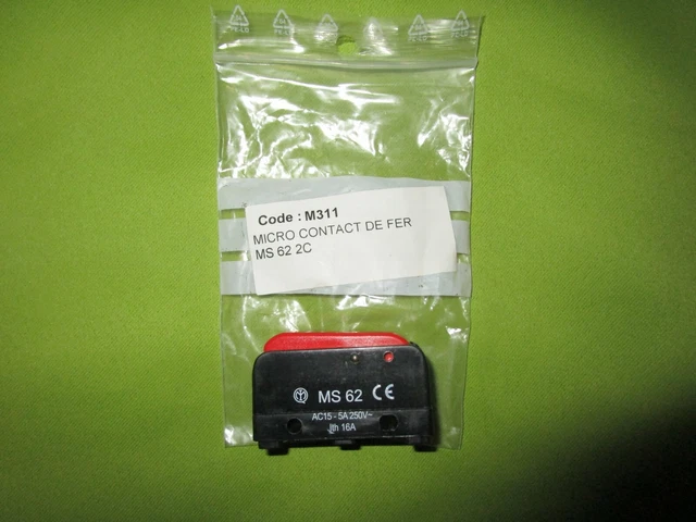 micro contact de fer MS 62 2c
