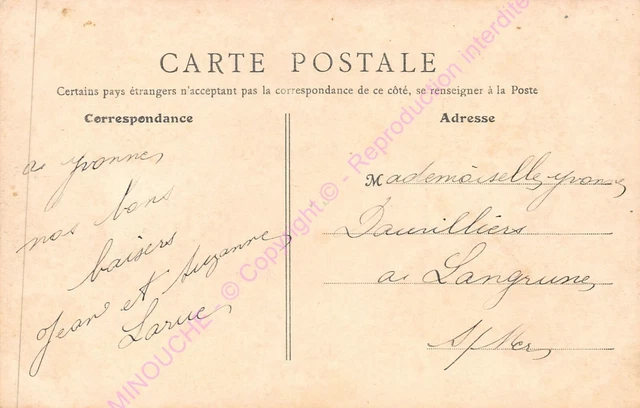 CPA 95100 ARGENTEUIL Avenue de la gare rue nationale café AU CHALET 2