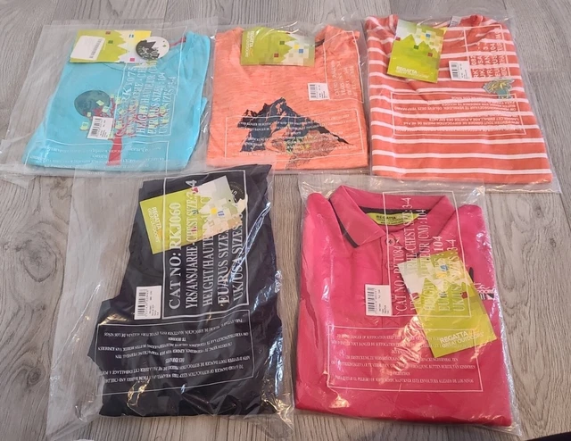 Mixed Kids  Clothes Bundle Wholesale Joblot 5 Items Brand New Regatta Age 3 to 4