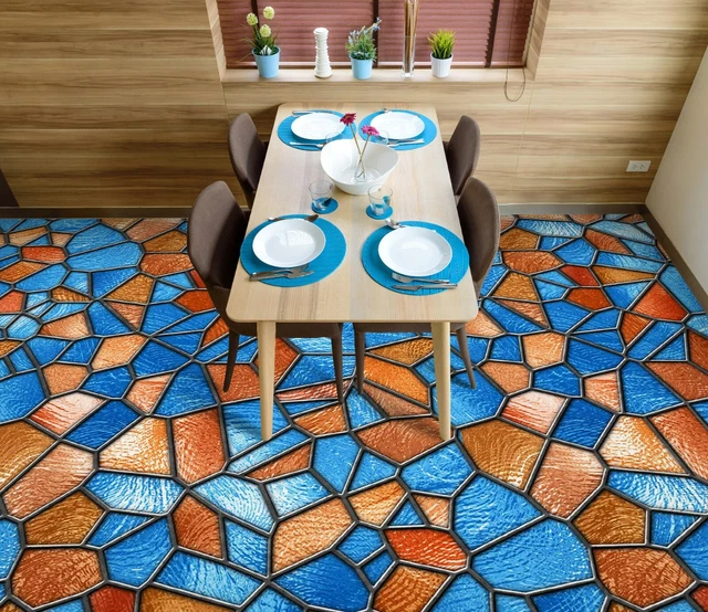 Arte Murale 3D Personalizzata Moderna Schema Di Mattoni Stereo, Arredamento Da Parati Soggiorno Da 7,94 € | DHgate - Foto 12