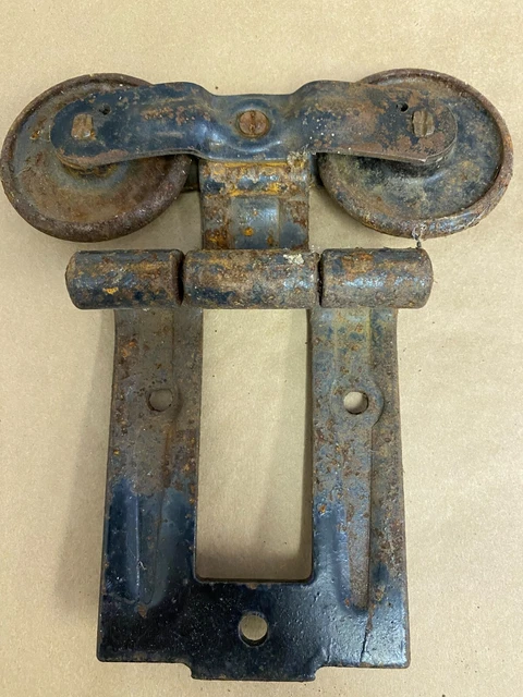 Vintage Sliding Barn Door Rollers - set of 2 3