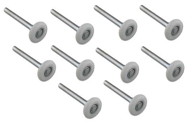 10 rulli di scorrimento cancello sezionale porta da garage rullo di scorrimento rulli guida pezzo di ricambio