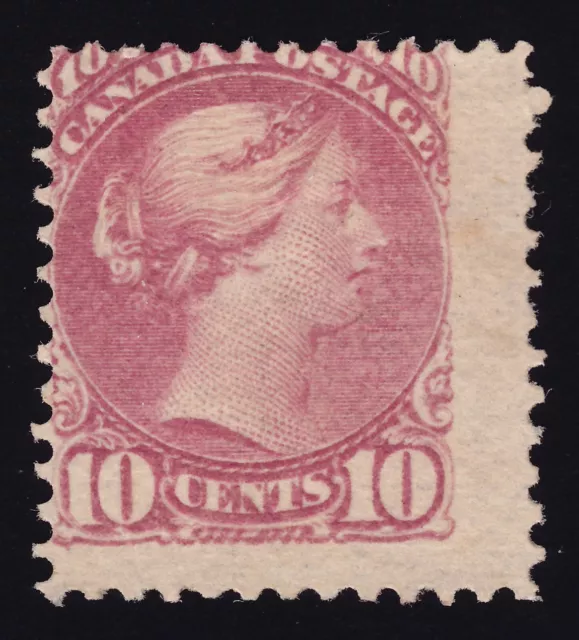 Canada Scott 45 Mint limited gum 10c 1897 brown red Lot AB7001 bhmstamps