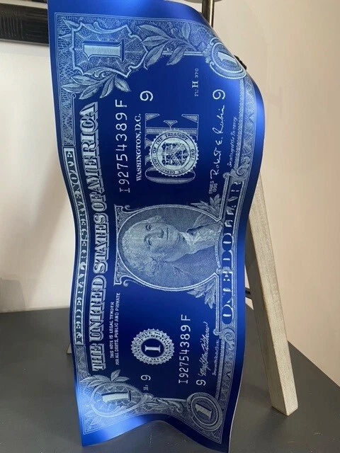 Karl Lagasse One Dollar - Sculpture Numérotée 50ex - Signée Avec Certificat