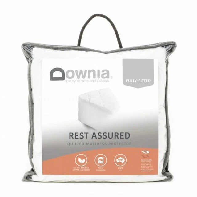Downia Mattress Protector Fully Fitted Polyester Fill - Single