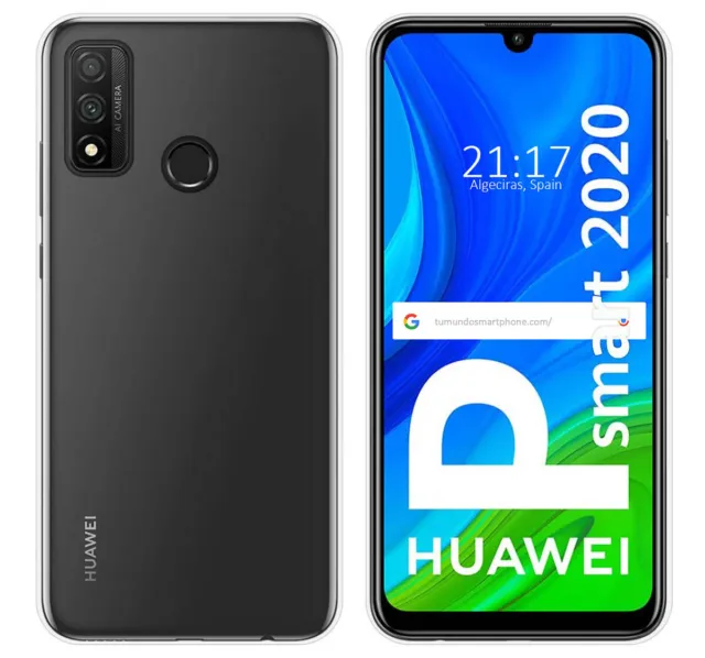 Funda Silicona Gel TPU Transparente para Huawei P Smart 2020