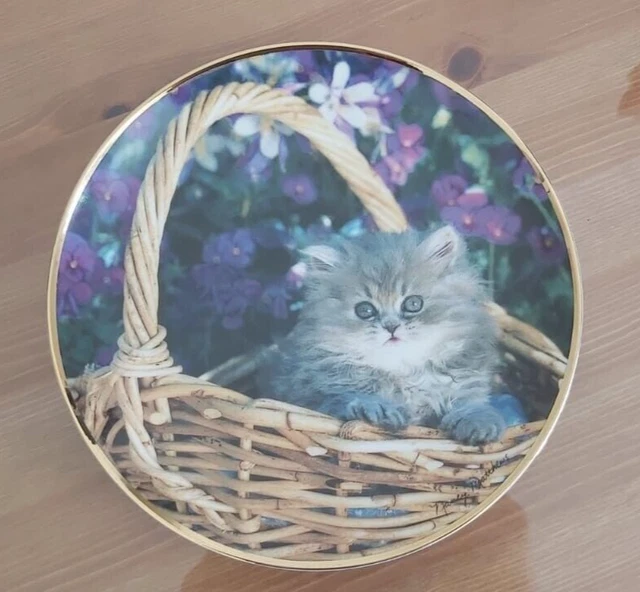 ASSIETTE DE COLLECTION Porcelaine Chats FRANKLIN MINT - Special