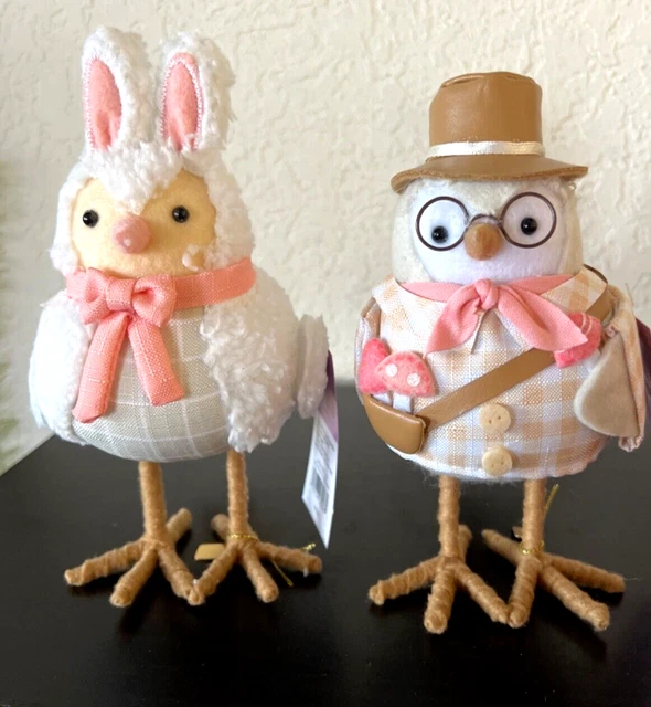 TARGET SPRITZ 2024 EASTER Featherly Friends Fabric Birds TRUFFLE & TUFT